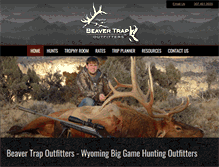 Tablet Screenshot of beavertrapoutfitters.com